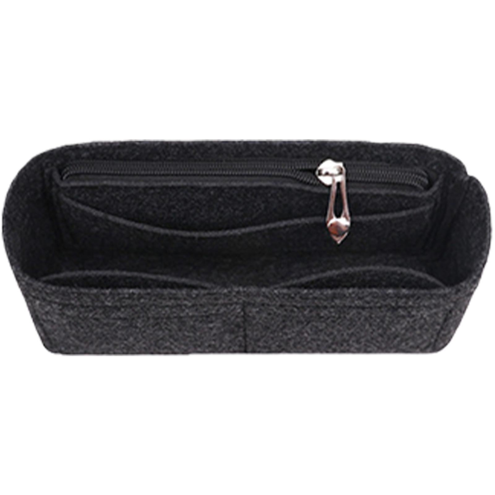 

Вставка-органайзер для сумки из фетровой ткани с несколькими карманами для сумок через плечо, практичная вставка для сумок, модная вставка E