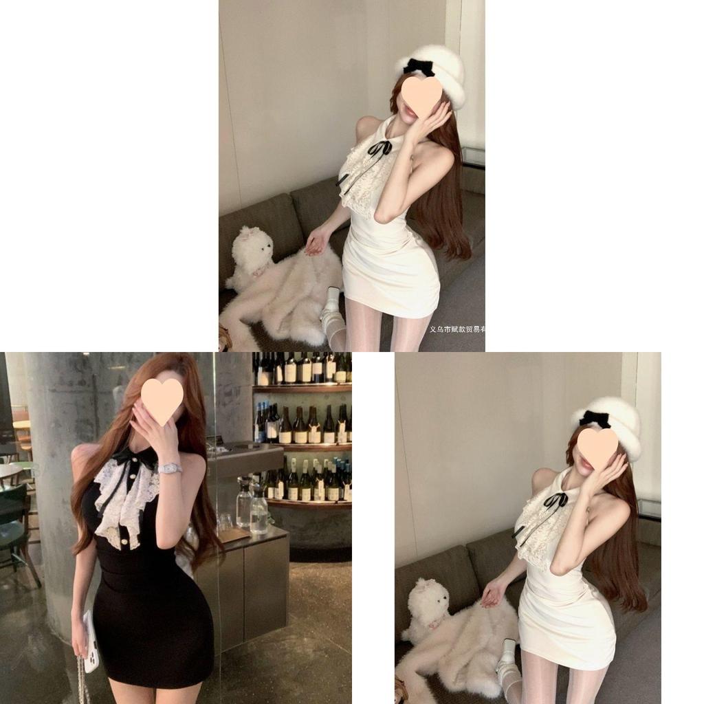 Street Style Lace Panel Off Shoulder Bodycon Dress For Autumn Women