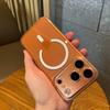 for Magsafe Transparent Slim Phone Case for iPhone 14 15 16 17 Pro Max 13 Air Magnetic Hard PC Ultra Thin Clear Cover