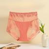 Lace High Waisted Underwear for Women Sexy Briefs Seamless Knickers High Elasticity Plus Size Underpants Cotton Panties