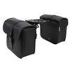 Motorcycle Saddlebags Weather Resistant High Capacity Universal PU Leather Motorbike Side Bag