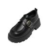2025 Spring Women's Thick-Soled Suede Retro Loafers - Slip-on British Style