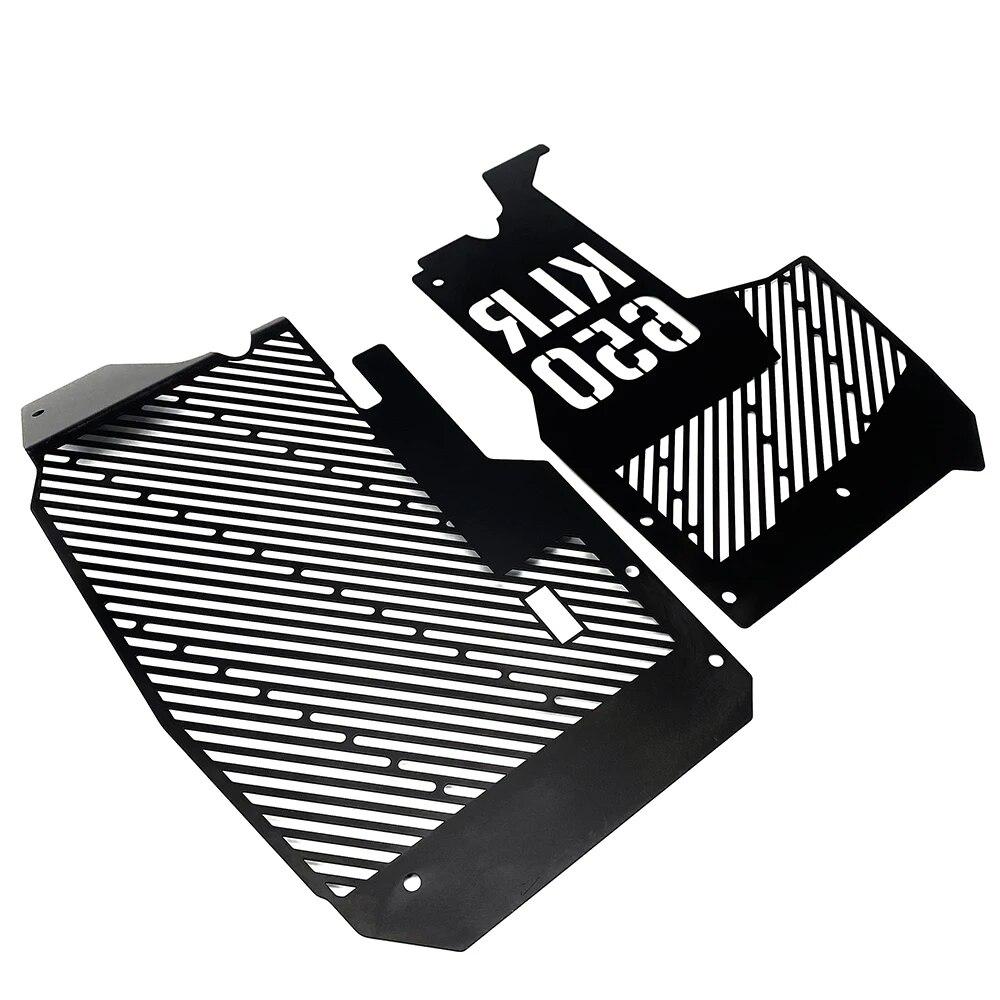 Motorcycle Accessories Radiator Grille Guard Cover Protector For Kawasaki KLR650 KLR 650 klr650 2022 2023 water tank guard