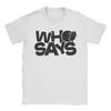 Lykn Who Says 100 Cotton Tshirt For Unisex Summer Thamepo Series Y2k Funny Tshirts O Neck Fashion Tees Oversized Loose Tops