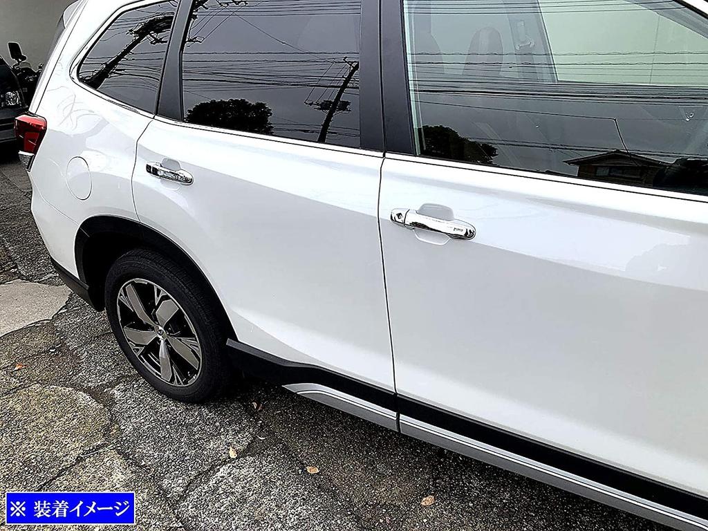 BRIGHTZ Chrome Door Handle Covers Cover for Toyota Aqua NHP10 (Full Type) (VITZ-NOBU-FS-A4B0C1D3E0F0) (10/1999)