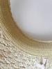 Korean Style Foldable Wide-Brim Straw Hat - Women's UV Sun Protection