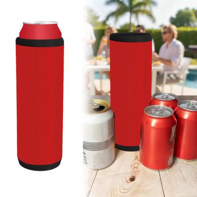 Dual Can Holder for Beer Soda Insulated PLA Can Cooler with Ergonomic Grip Quick Reload Outdoor Event Accessory