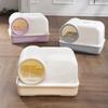 Plastic Fully Enclosed Milk Cake, Oversized Corridor Drawer, Cat Litter Box, Anti Sand and Anti Odor Toilet for Cats Cat Sandbox
