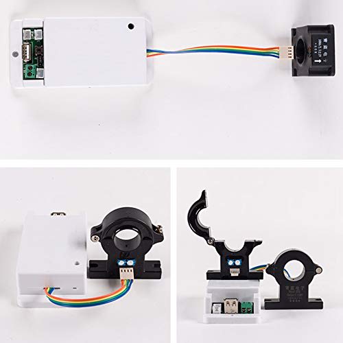 FOREGA Hall 500V 200A Wireless Voltmeter/Ammeter with 2.4-inch Color Screen, Capacitive Power Detector Tester