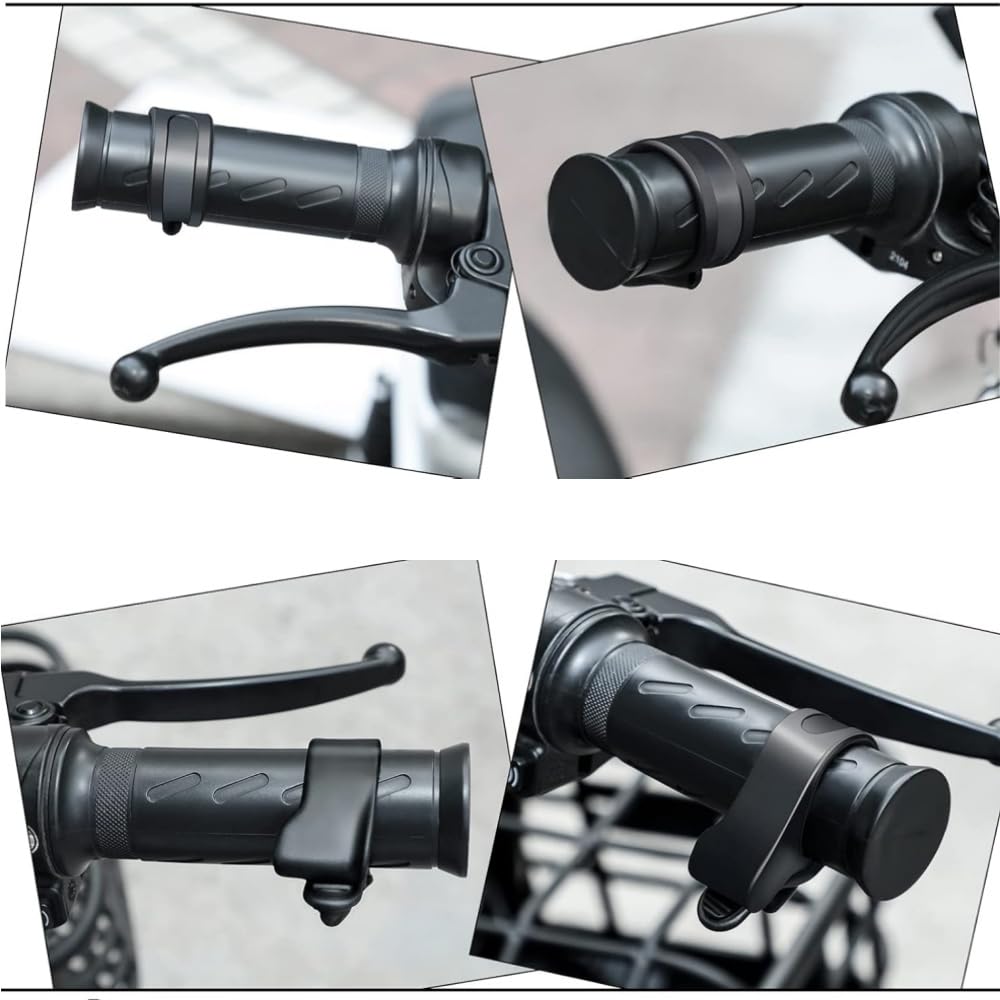 Throttle Assist, Set of 2, For Motorcycles, Throttle Assist, Durable, Easy Installation, Throttle Lock, Bike Parts, Grip Assist, Universal