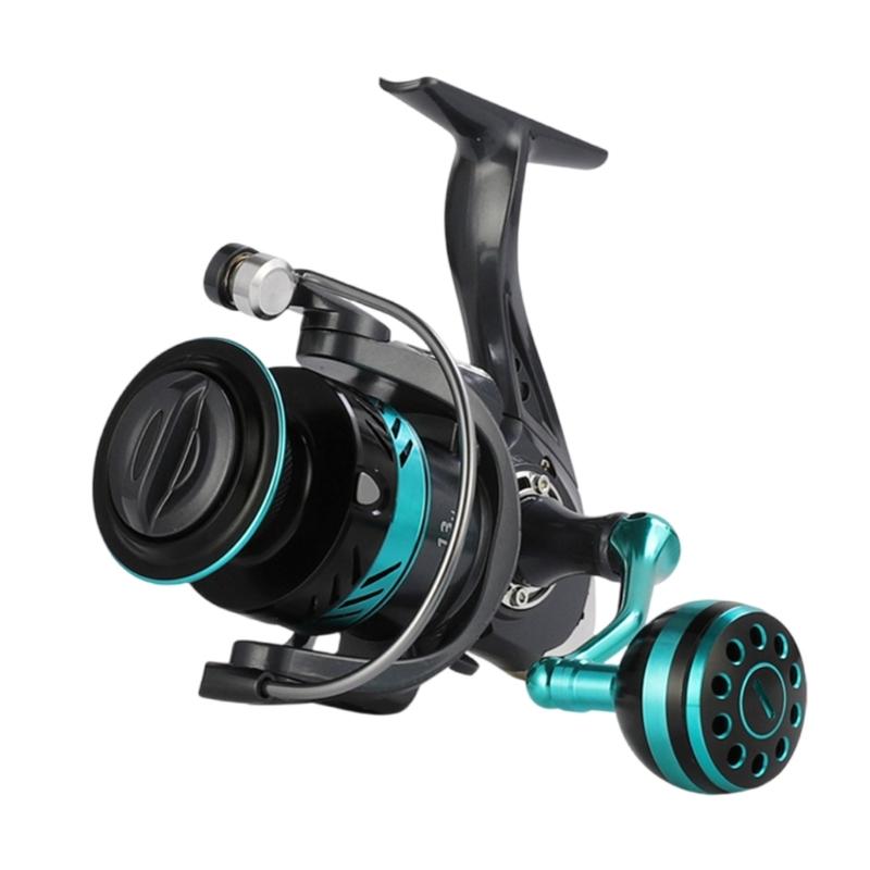 Metal Carps Fishing 5.2:1 High Speed Powerful Spool Fishing Reel Corrosions Resist Saltwater Freshwater Sea Fishing Reel