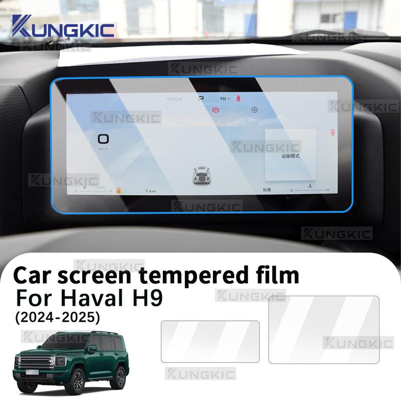 For Haval H9 2024 2025 2026 Tempered Glass Screen Protector Film Car GPS Navigation and Dashboard Anti-scratch Accessories