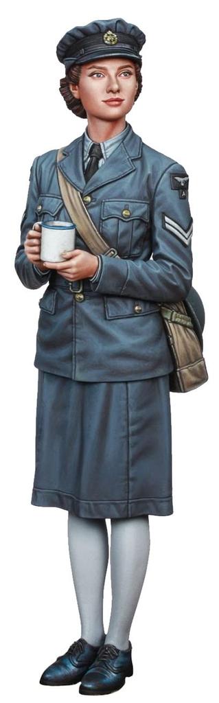 Life Miniatures WWII Royal Air Force WAAF Auxiliary Air Force Vice Chief Resin Kit 1/16 Women's 1940-1941 LM-16007