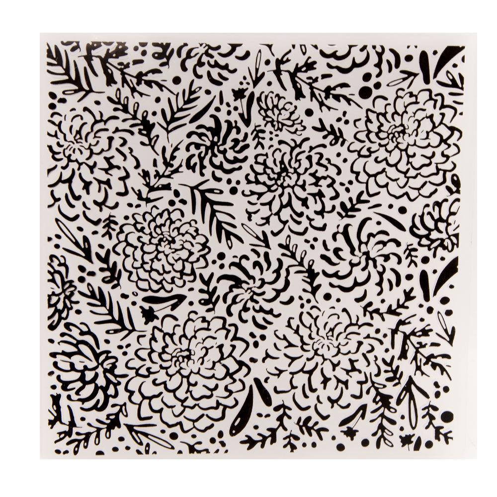 Grid Net Plastic Embossing Folders Template Dies Stencil Flower Lace Line Rattan Heart Frame