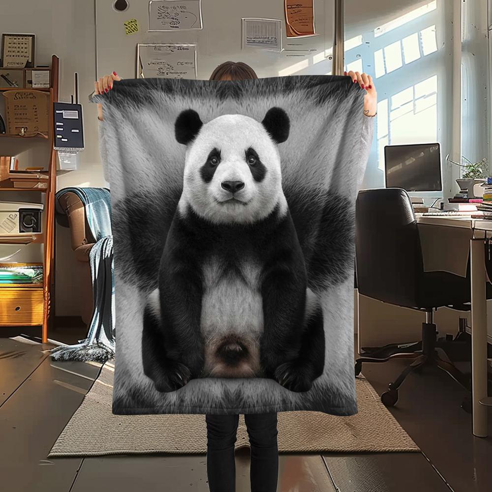 1Pc Cartoon Print Flannel Blanket, High Quality Comfortable for All Seasons, Home Decor, Warmth and Comfort, Perfect for Christmas Birthday Gift