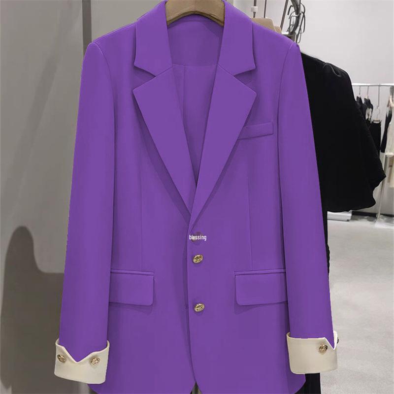 Spring & Autumn Korean Style Women's Slimming Casual Suit Jacket