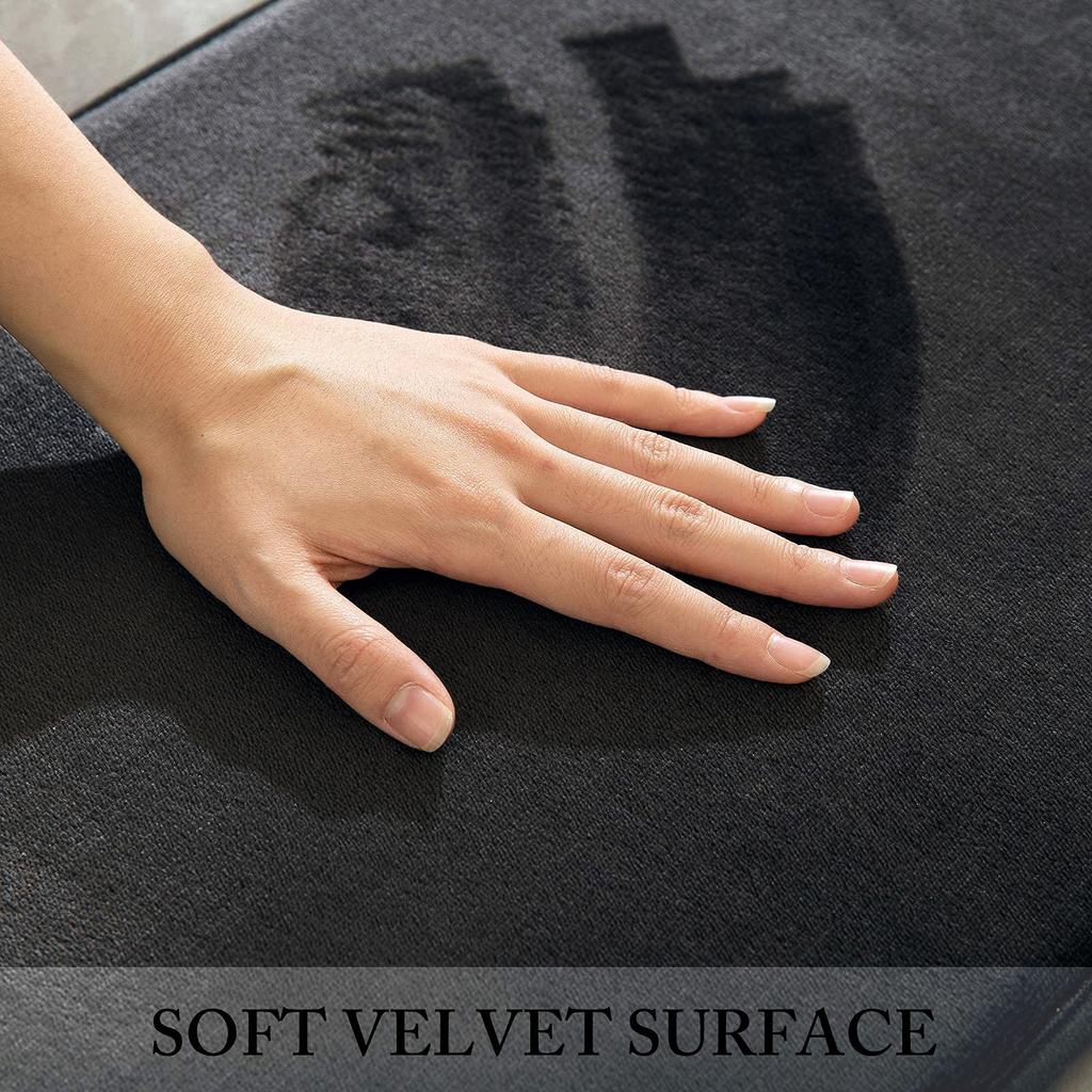 Enfärgad svamp platt badrum badkar halkskyddande och absorberande golvmatta