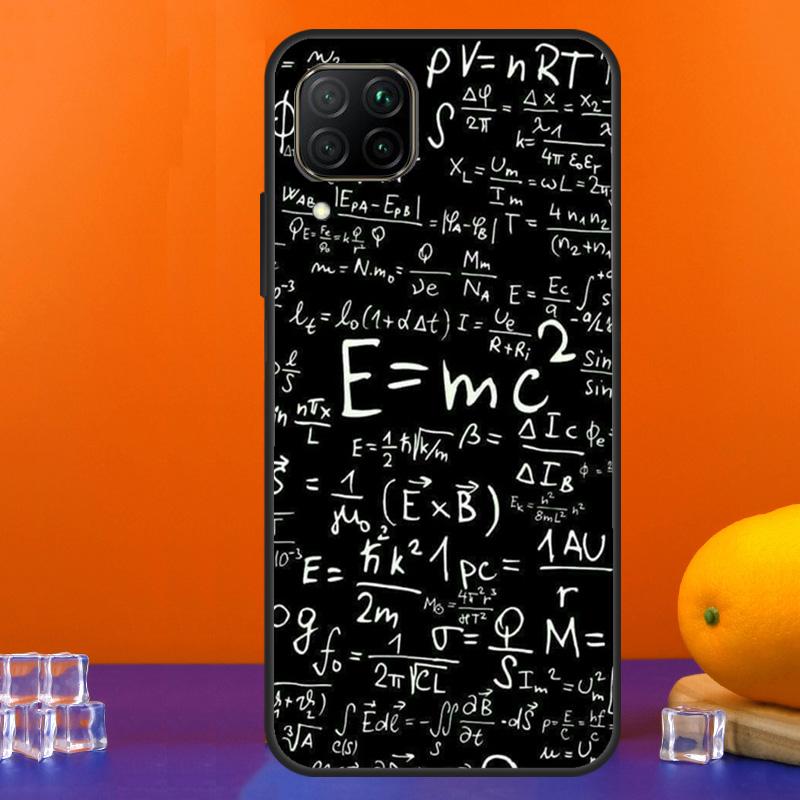E mc2 Formula Math Funny Science For Huawei Nova 9 10 SE 5T 12i 12s 11i Y91 Y90 Y60 Y70 Y72 Y61 P60 Pro P20 P40 P30 Lite Case