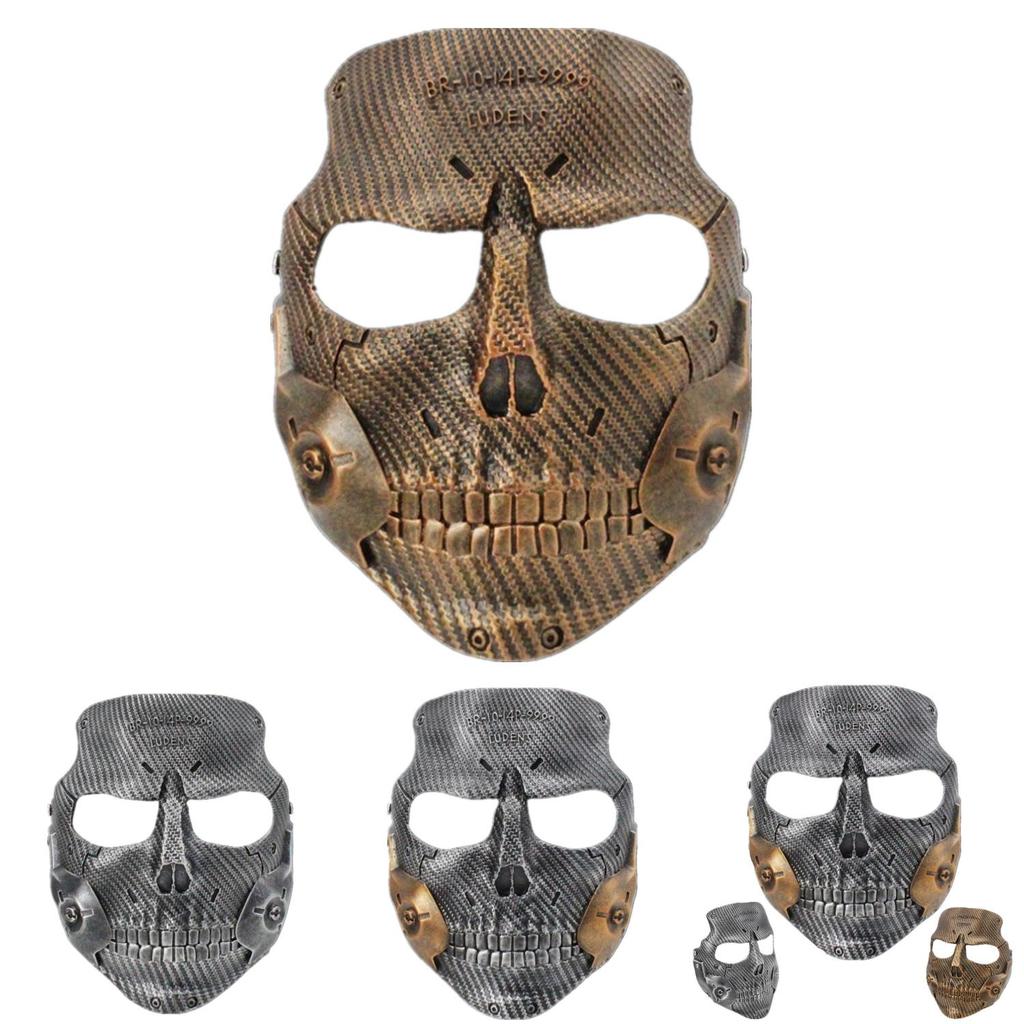 Half Face Death Stranding Mask For Halloween Skull Themed Costume Parties