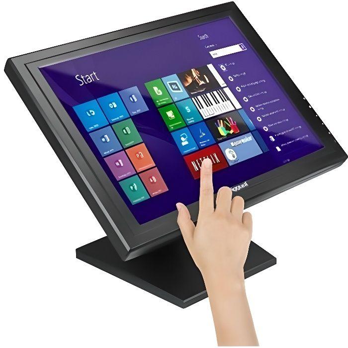 Moniteur à Ecran Tactile iggual MTL15B 15" LCD XGA USB Noir - iggual - MTL15B - 15 - Ecran tactile - USB - LCD