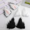 Plush Cat Ear Hair Clip Halloween Costume Cosplay Hairpin Theme Party Headdress