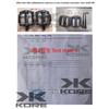 KORE Bicycle Pedals Anti-slip Ultralight Nylon Water-proof Footrest Road BMX MTB Flat Platform Bicycle Parts Accessories K916