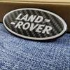 For Land Rover Range Rover Vogue Sport, Carbon Fiber Front Grille Emblem, Evoque, Discovery Sport, Velar, Chery, Rear Trunk Embl  ik20