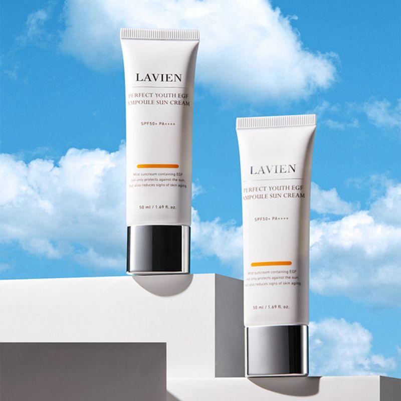 LAVIEN [SET] Perfect Youth EGF Ampoule Sunscreen 50ml x 2 50ml x 2ea