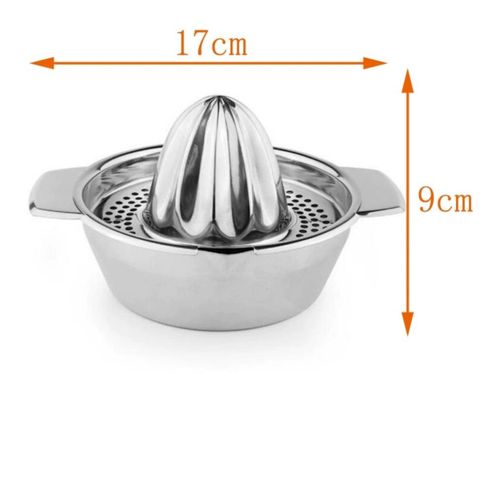 304 Stainless Steel Juicer Portable Manual Lemon Orange Fruit Steel Kitchen Accessories Tool Citrus Raw Hand Pressed Juice Maker