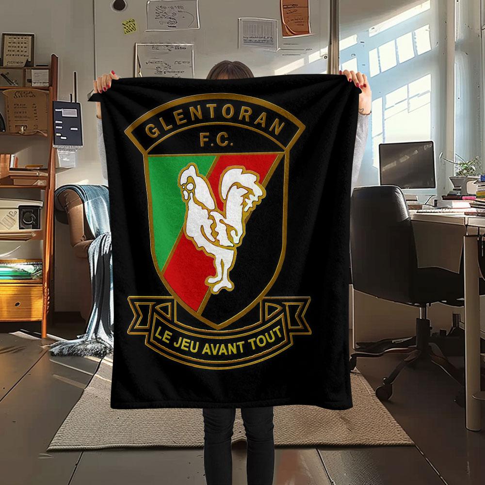 1PC Glentoran Power Blanket, High quality Comfortable for All Seasons, Home Decor, Warmth and Comfort