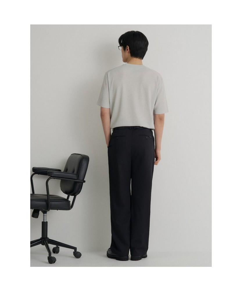 Binpolmen Gentle Tech Wide Fit Pants Black