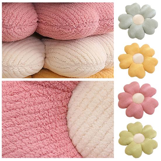 Practical Cherry Blossom Petal Shape Hip Protective Lightweight Seat Sofa Flower Buttocks Cushion Household Supplies Pillow