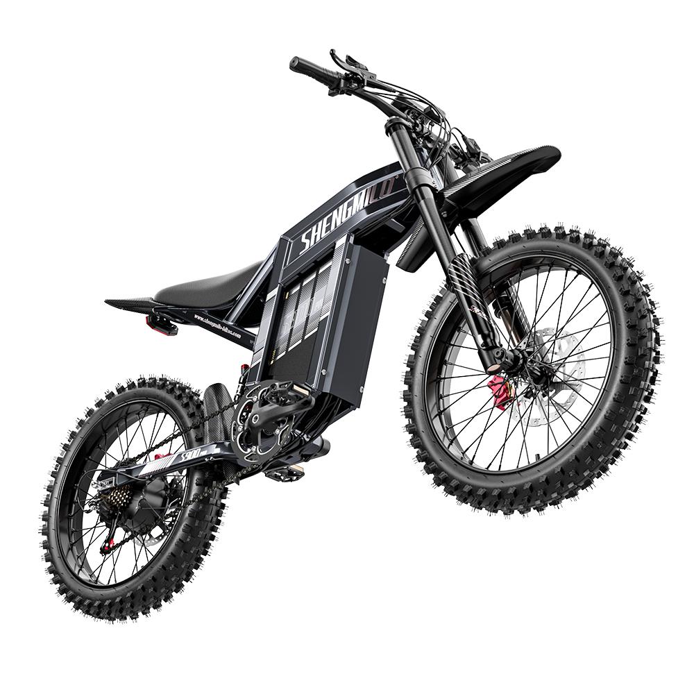 Shengmilo S900 Pro 2026 New Model All-Terrain Electric Bicycle 100KM Range 60V35AH Battery 3000W High Power 65KM/H Speed E-Mountian Bike