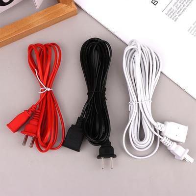 1,5/2/2,5/4M napájecí kabel prodlužovací samec prodlužovací kabel 2 kolíky s vypínačem kabely kabely