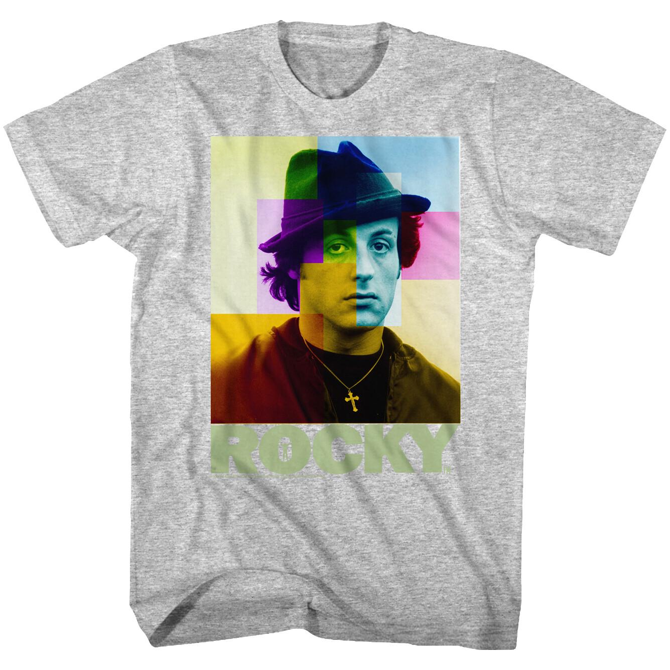 Rocky Balboa Colorful Men T Shirt Legend Boxing Movie Hero L
