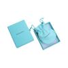 TIFFANY &CO Blue® Perlen Diamant Blau 4mm 925 Silber Emaille Diamant Armband Damen GRP12057-Silber Klein