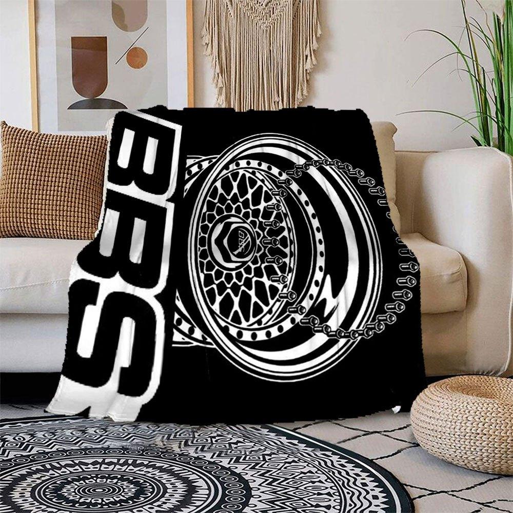 

BBS Wheel Decal Sticker Choose Style & Size!Blanket Flannel Throw Blanket for Sofa, Bed, Travel, Camping, Office, Couch, Chair, And Bed Gift 150x180cm
