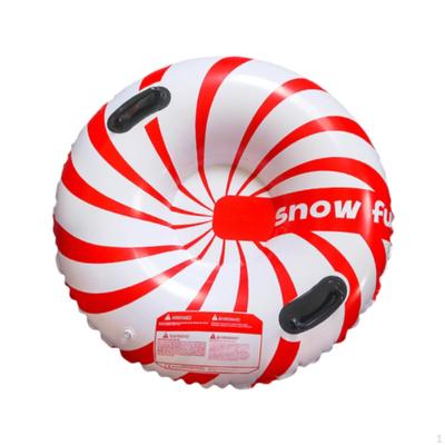 Inflatable Snow Tube Ring Winter Gift Sled Toy for Skiing Family