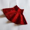 Baby Girls Pleated Tutu Skirts Children Pearls High Waist Knitted Skirt 2-10Years Kids Clothes Winter Autumn