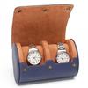 Elegant Leather Watch Storage Case Handmade Wristwatch Holder Carrying Box Women Jewelry Accessory Organiser
