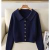 2025 French Luxe Women's Knit Cardigan - Autumn Chic, Simple, and Stylish