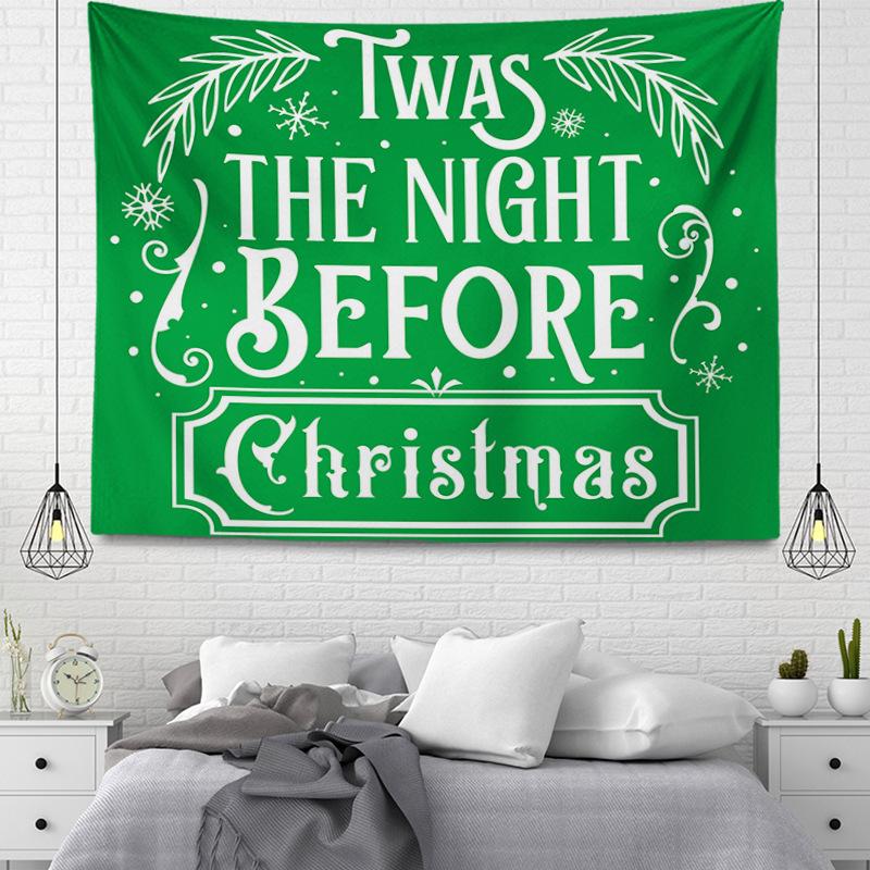 Рождественская серия Подвесной тканевый гобелен 100x75cm — фото 13