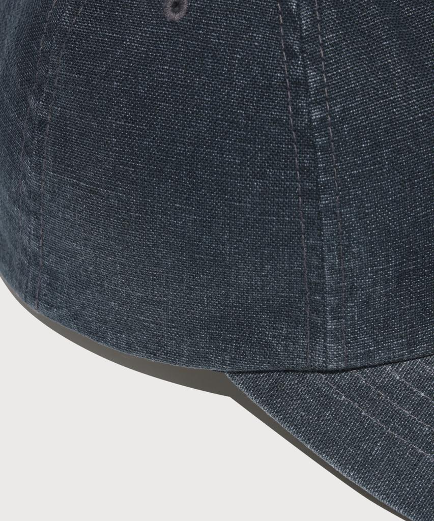 COVERNAT C Logo Oxford Washed 6-Panel Cap Dark Navy