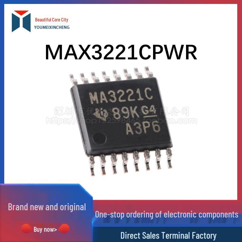 MAX3221CPWR TSSOP-16 RS-232 Line Driver/Receiver - Brand New Original