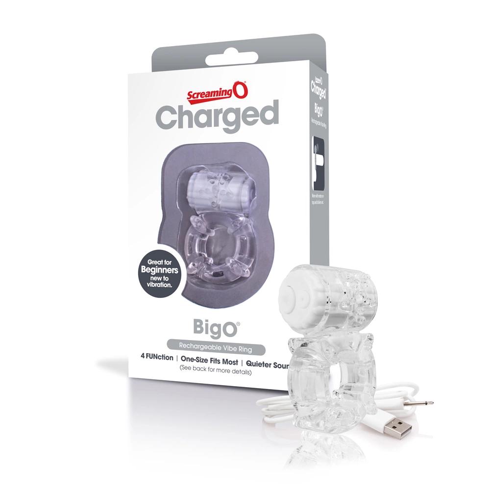 Vibrating Ring - The Screaming O Charged Big O Clear