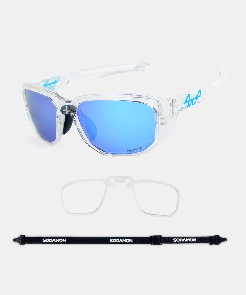 Sodamon Sports Polarized Sunglasses Goggles (Unisex) Rts3501-C13