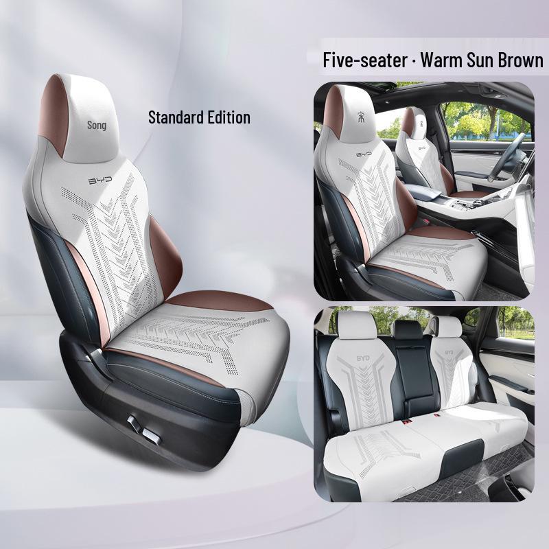 BYD Song Pro Suede Car Seat Cushion - Universal for All Seasons