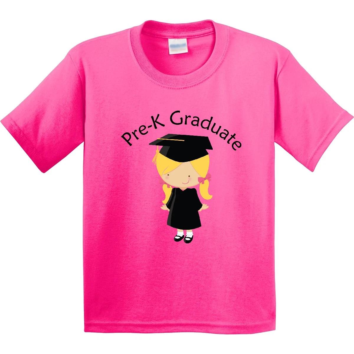 Inktastic Pre-K Graduate Girl Youth kids boys T-Shirt Graduation Preschool Girls Class Tee 110
