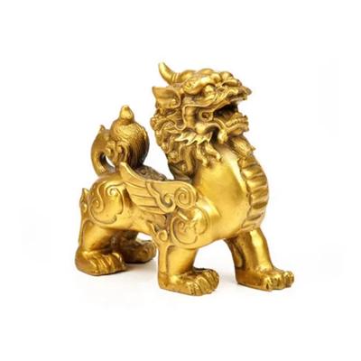 Akcesoria do dekoracji domu Ozdoby Xiupi Zhenzhai Zhaocai Fengshui Imitacja Czystej Miedzi Pixiu Dekoracja Sklep Biuro Rzemiosło Prezenty