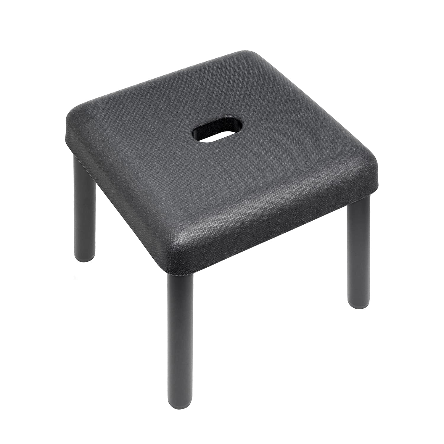 

LEC DENIM Bath Stool, 25cm High, Aluminum Legs (Gray), Mildew and Antibacterial, Made in Japan, B00427